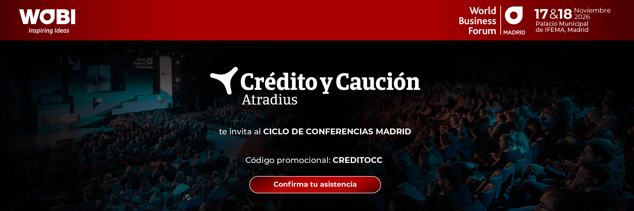 Ciclo de Conferencias wobi 2026 - Crédito y Caución